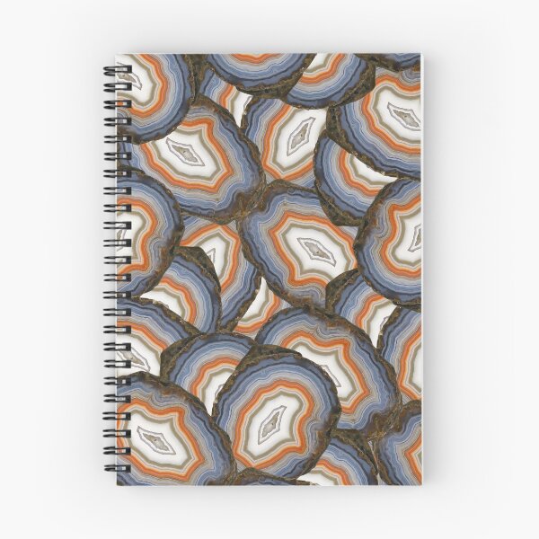 Item preview, Agate Mineral Flower Pattern designed and sold by ArtDesignTp.