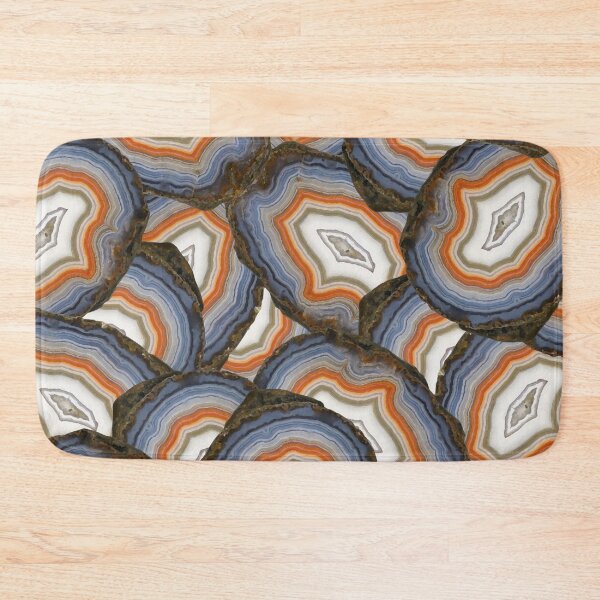 Item preview, Agate Mineral Flower Pattern designed and sold by ArtDesignTp.