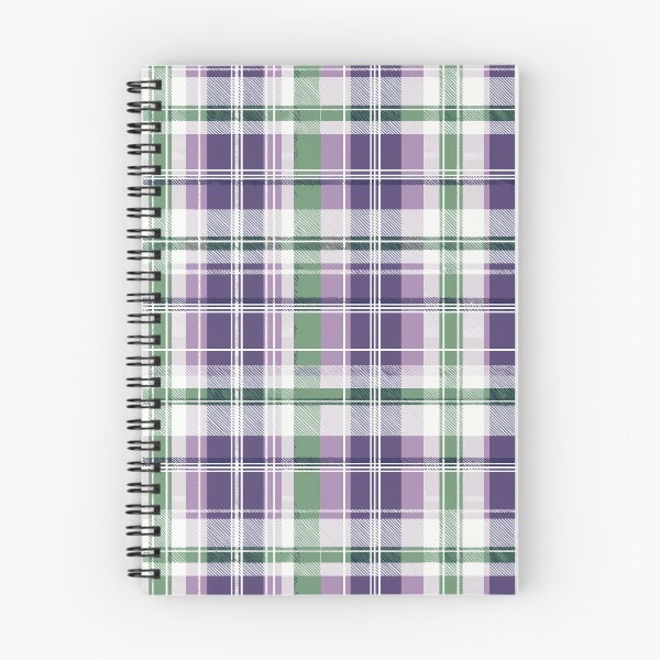 Item preview, Lavender Highland Plaid – Purple and Green Tartan Fabric Pattern designed and sold by Moisky Patterns.