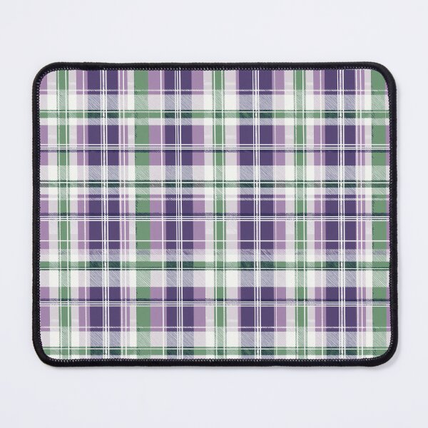 Item preview, Lavender Highland Plaid – Purple and Green Tartan Fabric Pattern designed and sold by Moisky Patterns.