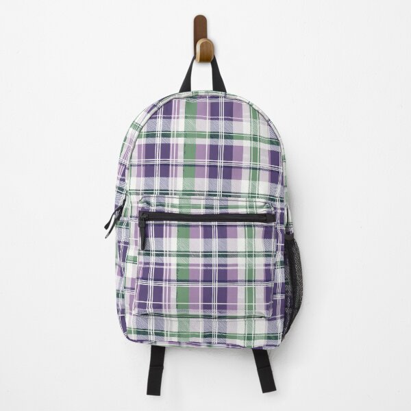 Item preview, Lavender Highland Plaid – Purple and Green Tartan Fabric Pattern designed and sold by Moisky Patterns.