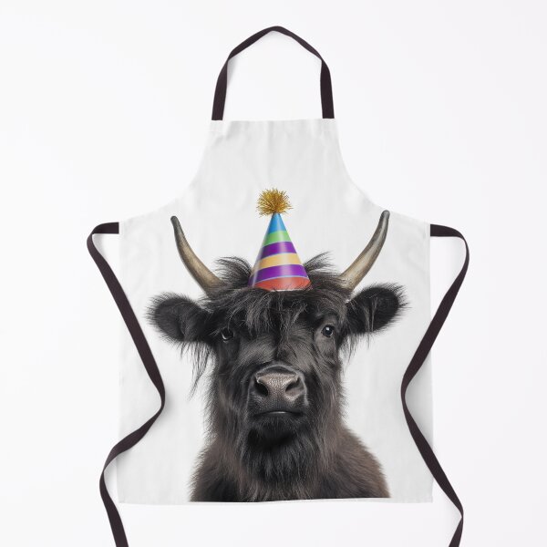 Item preview, Cute Yak with Party Hat Birthday Celebration designed and sold by LazyOwlStore.