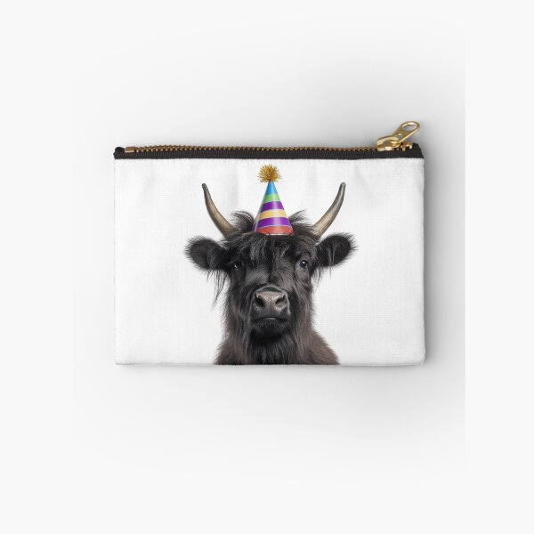 Item preview, Cute Yak with Party Hat Birthday Celebration designed and sold by LazyOwlStore.