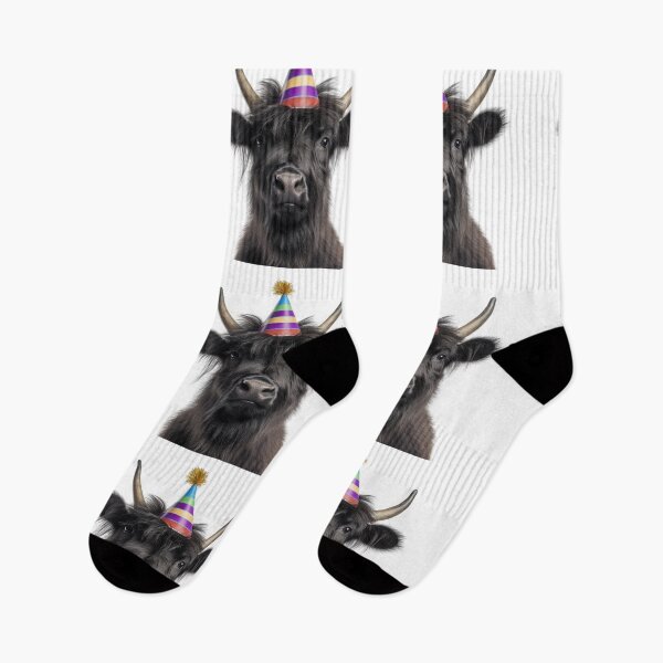Item preview, Cute Yak with Party Hat Birthday Celebration designed and sold by LazyOwlStore.