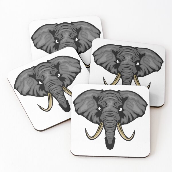 Item preview, elephant trunk horn ear logo designed and sold by Achille3777.