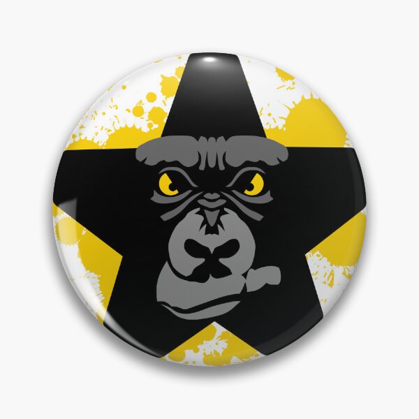 Item preview, gorila, mono estrella, primate designed and sold by Achille3777.