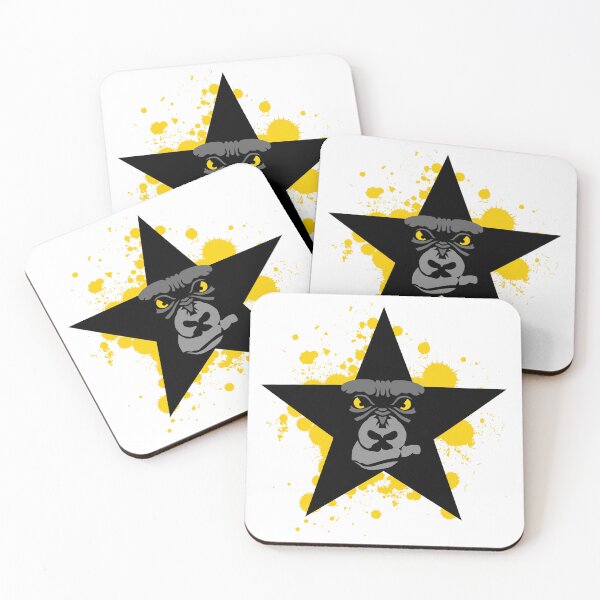 Item preview, gorila, mono estrella, primate designed and sold by Achille3777.