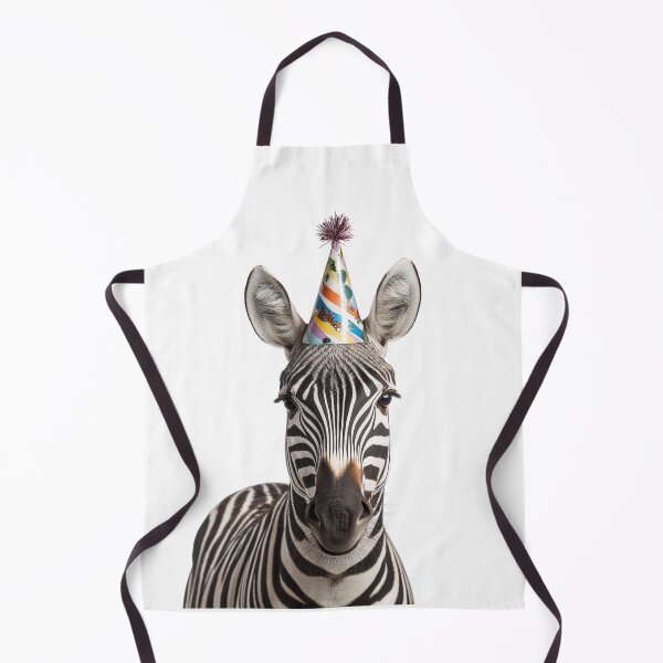 Item preview, Cute Zebra with Party Hat Birthday Celebration designed and sold by LazyOwlStore.