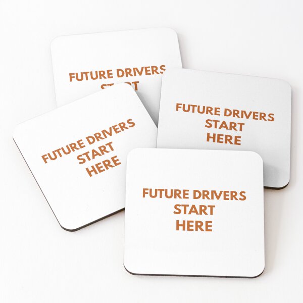 Item preview, Future Drivers Start Here - Driving Legends (Burnt Orange Text) designed and sold by IgnitionWorks.