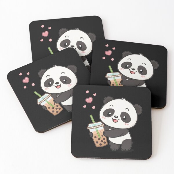 Item preview, Sweet Little Panda Sipping a Tasty Drink designed and sold by Har-vee.