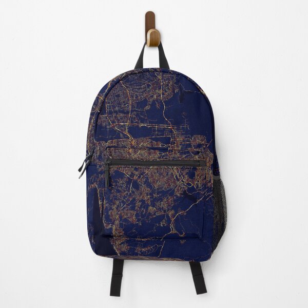 Item preview, Tijuana, Mexico Map - City At Night designed and sold by deMAP.