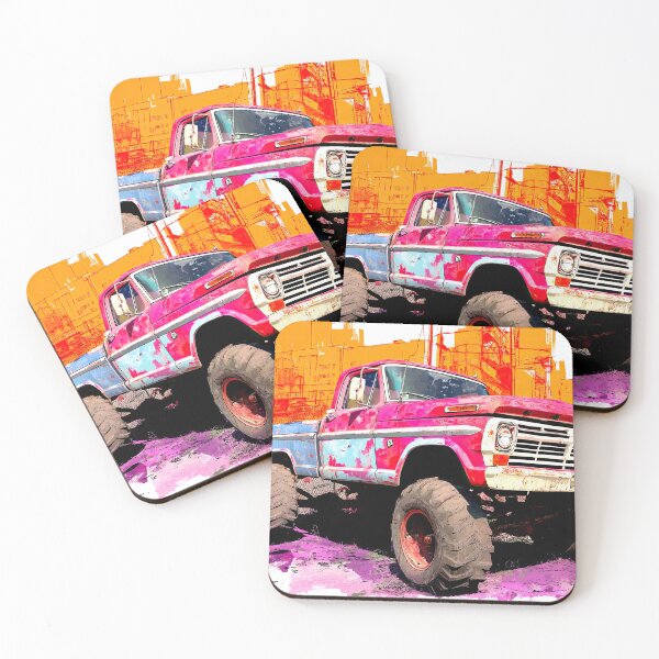 Item preview, Monster Truck Power on a Dusty Trail designed and sold by Piotrek0001.