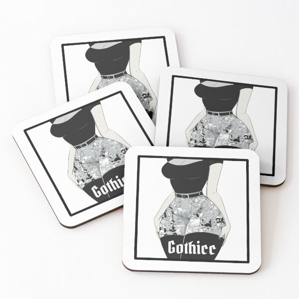 Item preview, Thicc Goth Girl Aesthetic – Curvy Alternative Girl designed and sold by RockFireMerch.