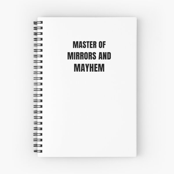 Item preview, Master of Mirrors and Mayhem - Driving Legends (Black Text) designed and sold by IgnitionWorks.