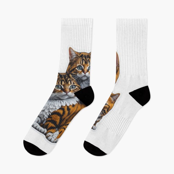 Item preview, cats designed and sold by coolprint3000.