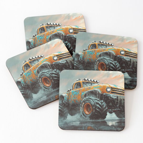 Item preview, Heavyweight Truck Battle Across Wild Ground designed and sold by Piotrek0001.
