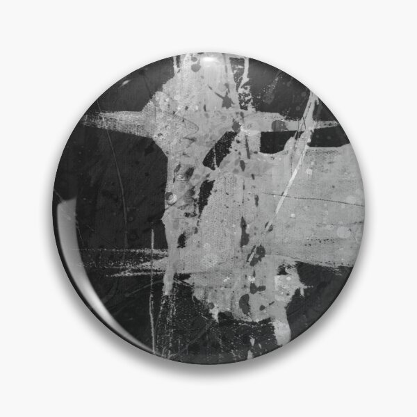Item preview, Abstract Signs Black And White Painting designed and sold by NickDedidis.
