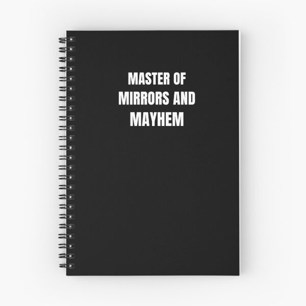 Item preview, Master of Mirrors and Mayhem - Driving Legends (White Text) designed and sold by IgnitionWorks.