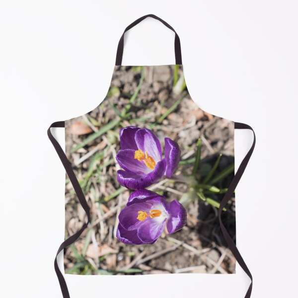 Item preview, Purple Crocus Pair Blooming Together designed and sold by Georgia Mizuleva.