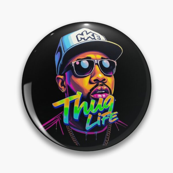 Artikelvorschau, Thug Life entworfen und verkauft von Shirtify2024.