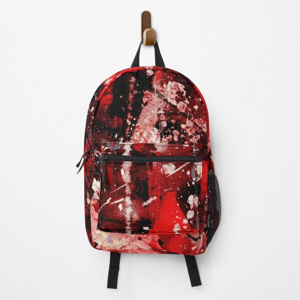 Item preview, Abstract Red Geometric Painting designed and sold by NickDedidis.