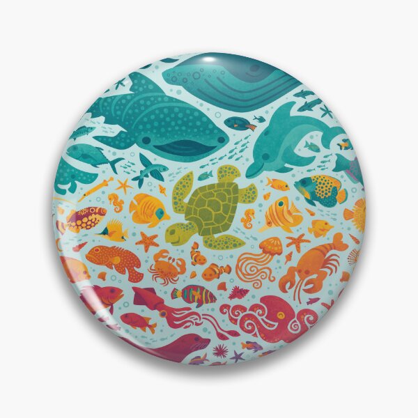 Item preview, Aquatic Spectrum 2 : light blue designed and sold by Wayne Minnis.