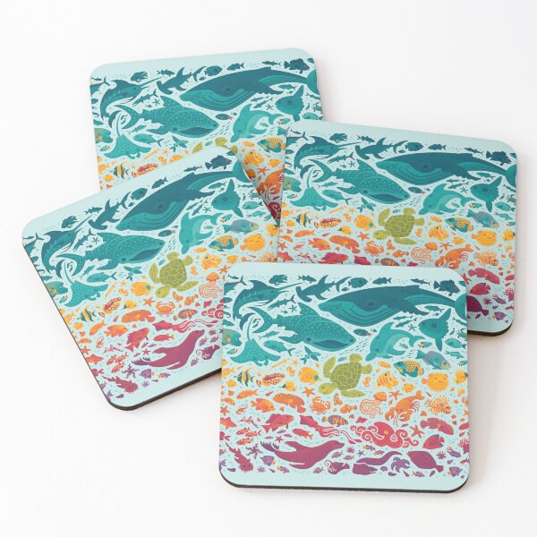 Item preview, Aquatic Spectrum 2 : light blue designed and sold by Wayne Minnis.