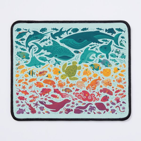 Item preview, Aquatic Spectrum 2 : light blue designed and sold by Wayne Minnis.