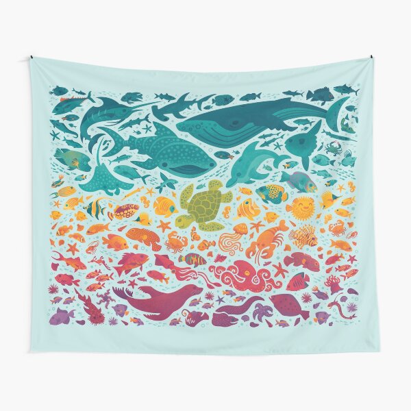 Item preview, Aquatic Spectrum 2 : light blue designed and sold by Wayne Minnis.