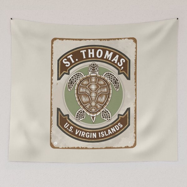 Item preview, St. Thomas - U.S. Virgin Islands designed and sold by GoodOldVintage.