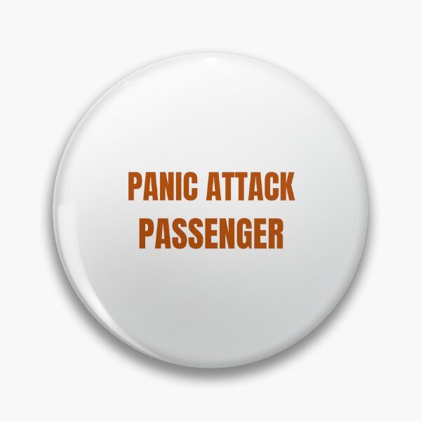Item preview, Panic Attack Passenger - Driving Legends (Burnt Orange Text) designed and sold by IgnitionWorks.