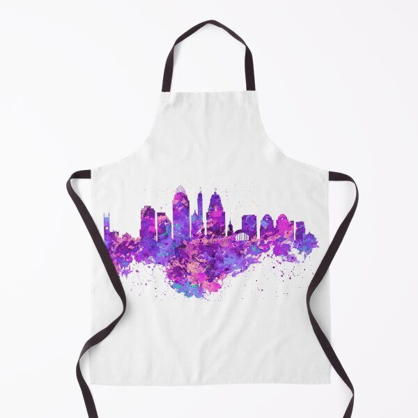 Item preview, Cincinnati Skyline Watercolor designed and sold by caracatita75.