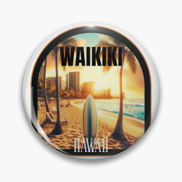 Item preview, Waikiki, Hawái designed and sold by Red-forever.