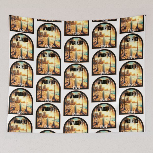 Item preview, Waikiki Hawaii designed and sold by Red-forever.