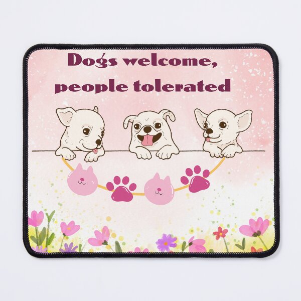 Item preview, Dogs Welcome designed and sold by Samiyahshop.