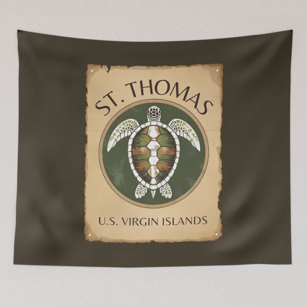 Item preview, St. Thomas - U.S. Virgin Islands designed and sold by GoodOldVintage.