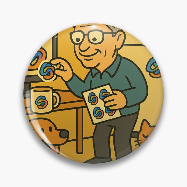 Item preview, Bill’s Copilot Sticker Rampage designed and sold by NetrunnerZero.