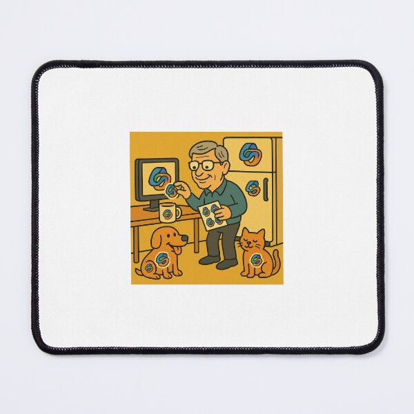 Item preview, Bill’s Copilot Sticker Rampage designed and sold by NetrunnerZero.