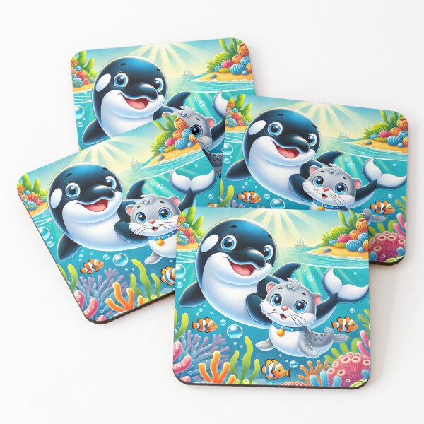 Item preview, The Orca and the Seal designed and sold by ReflexionArt.