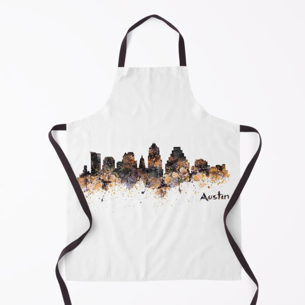 Item preview, Austin Skyline Watercolor designed and sold by caracatita75.