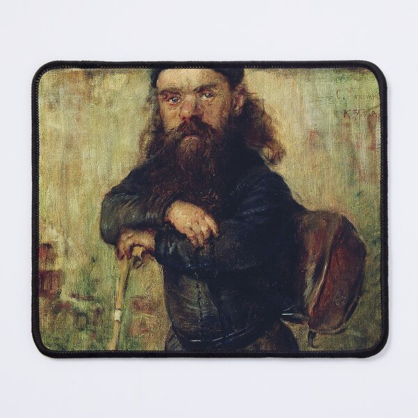 Item preview, A Dwarf Monk -  Konstantin Yegorovich Makovsky Oil Painting  designed and sold by Vintage Designs +.