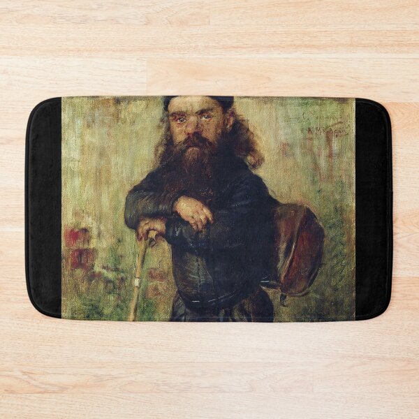 Item preview, A Dwarf Monk -  Konstantin Yegorovich Makovsky Oil Painting  designed and sold by Vintage Designs +.