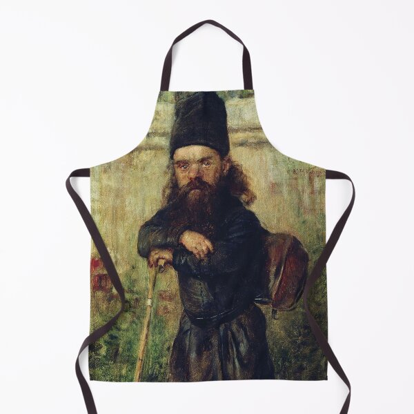 Item preview, A Dwarf Monk -  Konstantin Yegorovich Makovsky Oil Painting  designed and sold by Vintage Designs +.