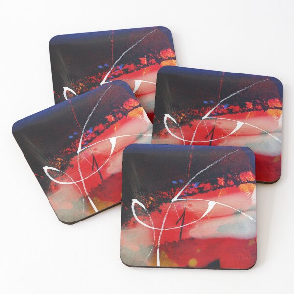 Item preview, Crossroads Abstract Nature Painting designed and sold by NickDedidis.