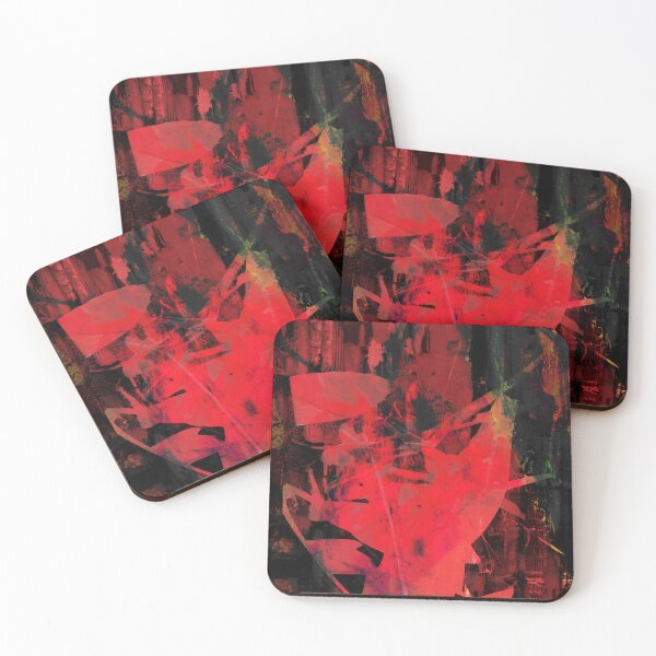 Item preview, Abstract Red Construct Composition designed and sold by NickDedidis.