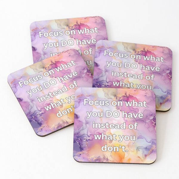 Item preview, Focus on what you DO have instead of what you don't. designed and sold by FlutterByH.