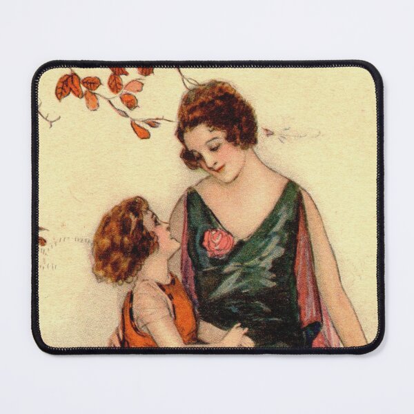 Item preview, Mother and Daughter Art Nouveau Art Deco Artwork - Achille Mauzan designed and sold by Vintage Designs +.