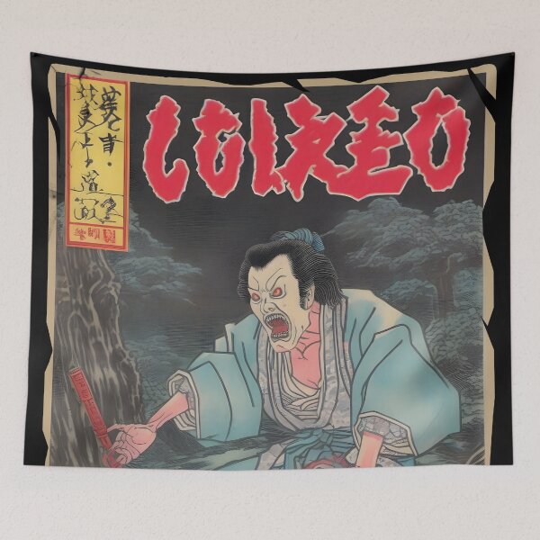 Item preview, vintage japanese horror designed and sold by aliraweb.