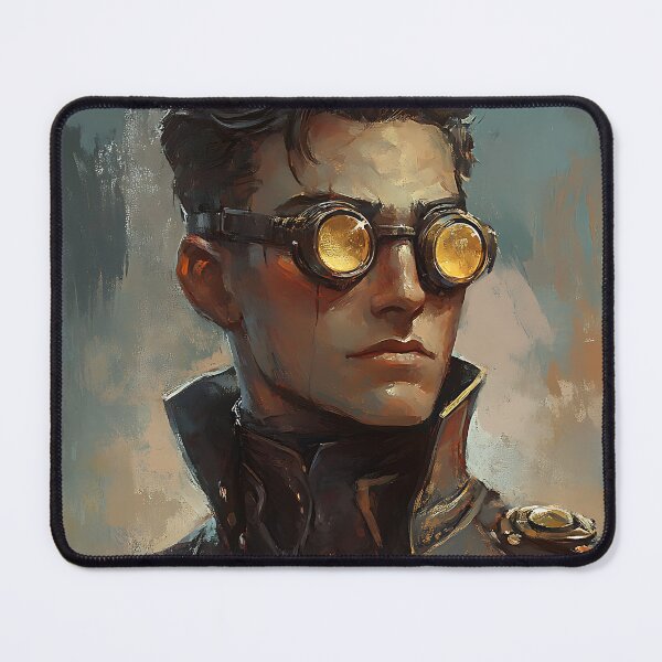 Item preview, Aetherpunk Portrait: Retrofuturistic Fantasy Figure designed and sold by bapupa.
