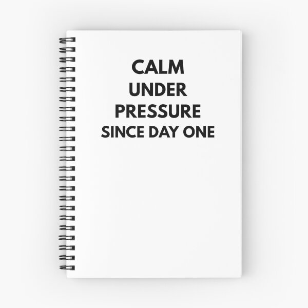 Item preview, Calm Under Pressure Since Day One - Driving Legends (Black Text) designed and sold by IgnitionWorks.